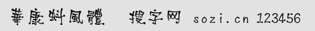 華康蚪風(fēng)體繁