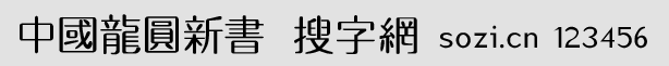中國龍圓新書