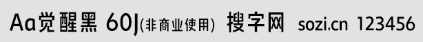 Aa覺醒黑 60J